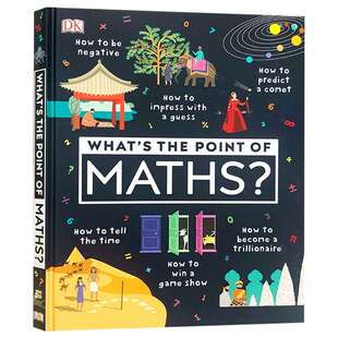 正版 数学的意义是什么 英文原版 What's the Point of Maths DK关于数学的学问 儿童英语启蒙读物 精装 数学起源科普阅读进口书籍