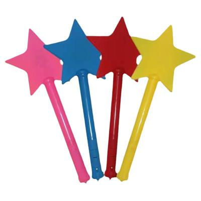 荧光棒大号星星棒黄色定制演唱会应援棒表演活动发光棒闪光五角星