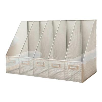 金属桌上立式铁质三五收纳文件夹