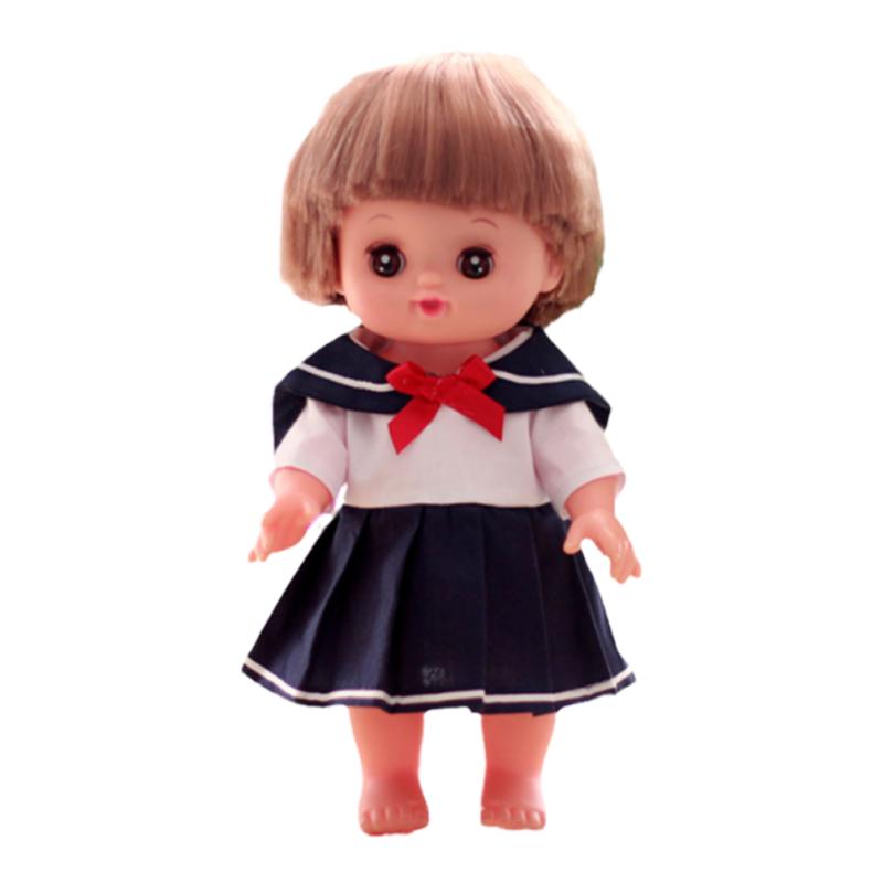 咪露适用小乐美娃娃衣服配件格子衣连体裙裤子套装多款公仔衣服4