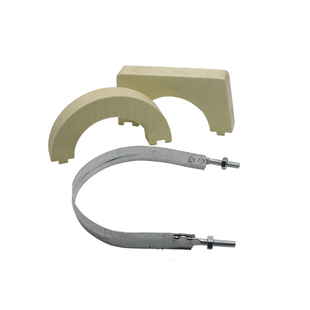 速丽保PU 聚氨酯 耐高温 耐低温防火保温蒸汽木哈夫 管托空调木托