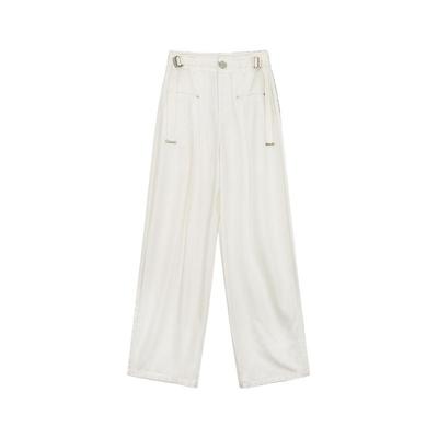 REVAN芮范设计师款松弛感手表装饰牛仔裤RM31302152