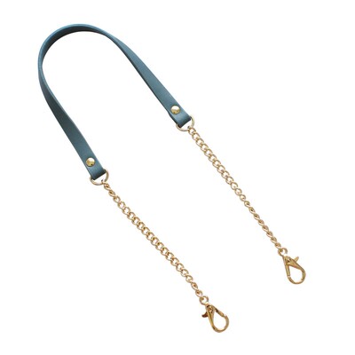 链条款真皮单肩手拎若山雅子包