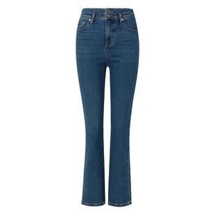 【提臀塑形】波顿2025春夏新款女士紧身微喇牛仔长裤修身百搭舒适