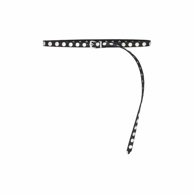 petit moments LONG STUDDED DISC 腰带 黑色REVOLVE小众新款