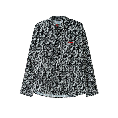 SG潮流字母衬衫宽松街头