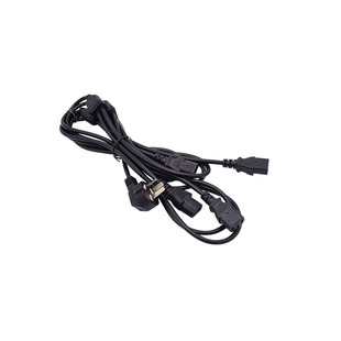 娃娃机一分四电源线线材电脑线电玩游戏机1分4家用线一拖四电源线