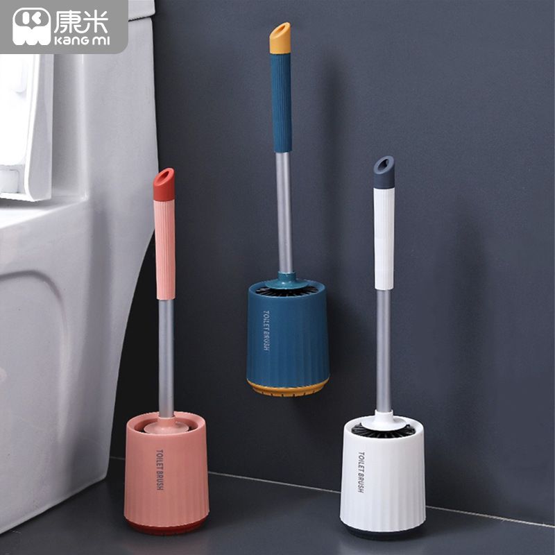 新品 软胶马桶刷家用无死角卫生间洗厕所刷壁挂清洁长柄洁厕刷神