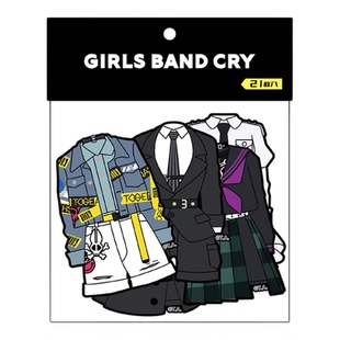 东映动画 GBC少女乐队的呐喊 Girls Band Cry行李箱贴纸 手帐贴纸