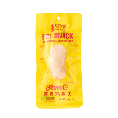 狗狗猫咪零食水煮鸡肉块40g宠物