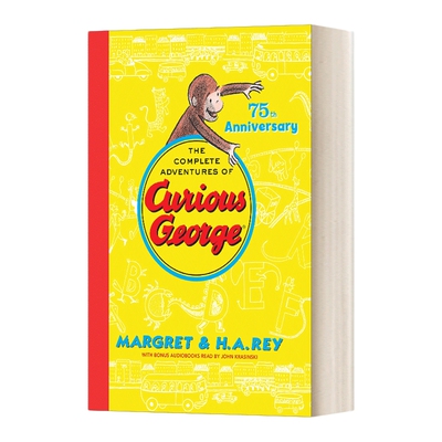 英文原版 The Complete Adventures of Curious George  好奇猴乔治故事全集 英文版 进口英语原版书籍