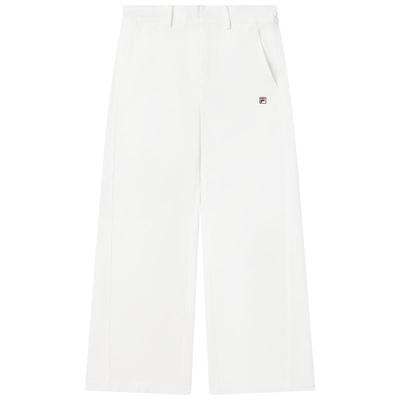 FILA斐乐女子梭织长裤阔腿裤