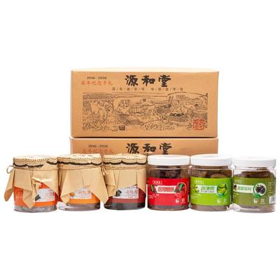 源和堂六罐蜜饯果脯混合口味礼盒