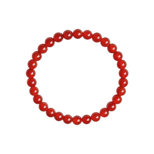 宫里上新红玛瑙手串女红色水晶本命年手链女生天然生日新年礼物