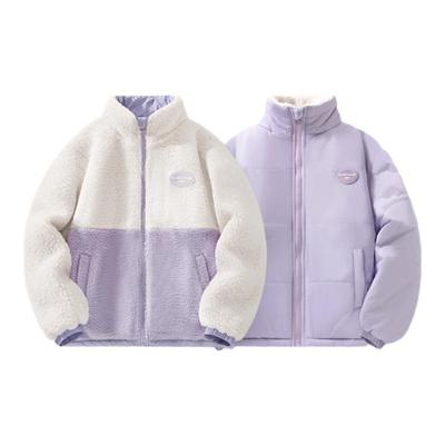 棉致童装衣服女童冬季双面外套