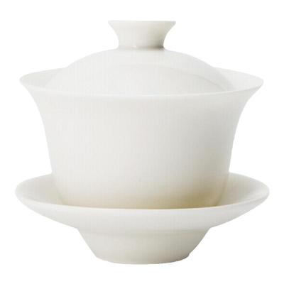 恒福陶瓷功夫茶具三才盖碗