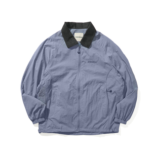 瞬时山野Monterest户外防泼水复古灯芯绒翻领宽松教练夹克外套男