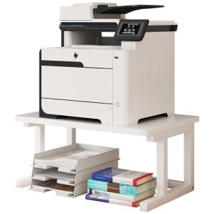 外贸款加大宽桌面上打印机抬垫高置物架站立办公台面收纳整理支架