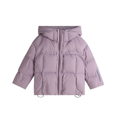 沫沫家女童短款三防羽绒服外套