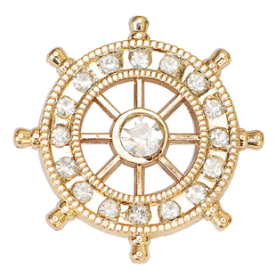 海军风船锚胸针男士西服装饰地中海风格船舵情侣配饰品高档礼物女