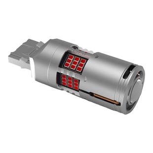 解码刹车灯超高亮汽车led改装灯泡后雾灯红色车尾灯T20 1157 7443