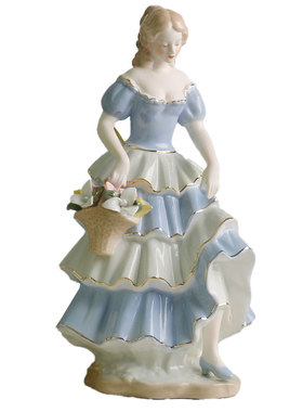 现代轻奢欧式家居简约人物装饰品客厅酒柜摆件陶瓷工艺品生日礼物