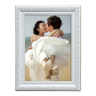 实木相框挂墙欧式像框a4 16 24 30寸婚纱照片框创意摆台画框定做