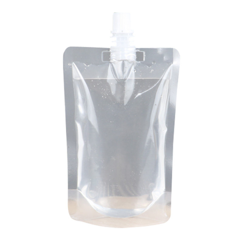 豆浆袋子一次性酸梅汤袋中药液体包装袋饮料软水袋透明自立吸嘴袋