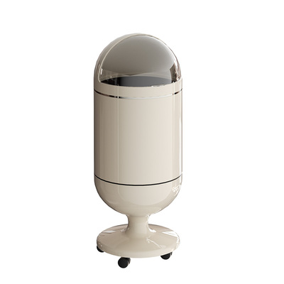 家用带轮可移动高脚垃圾桶