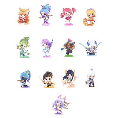 金铲铲之战泡泡玛特联名款小小英雄系列手办盲盒英雄联盟玩具摆件