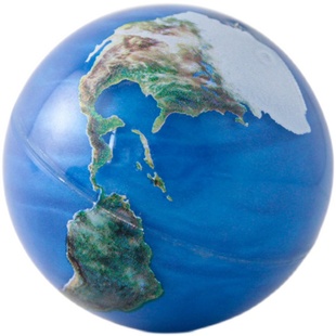 流动海洋弹力球玩具流沙地球星球模型摆件弹弹球减压防摔儿童礼物
