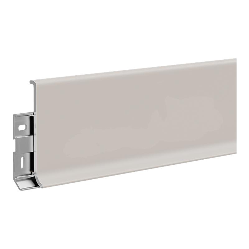 网红奶油风铝合金踢脚线极窄贴脚线6cm不锈钢贴脚线8cm金属地脚线