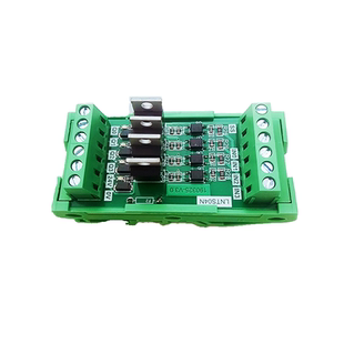 4路PLC放大板 输出PNP输入通用IO单片机光耦隔离板晶体管板12-24V