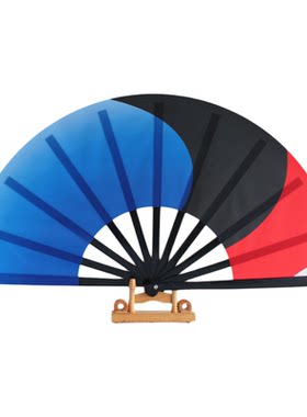三色扇太极扇功夫扇响扇舞蹈扇子