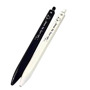 小红书同款帕恰狗黑色按动中性笔高颜值简约刷题笔0.5子弹头ins黑笔方方笔可爱速干顺滑学生签字笔巨能写黑笔