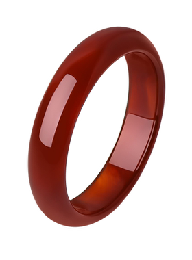 周大生国风女玉髓手镯生日礼物