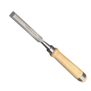 沃一德式实木手柄凿子木工凿套装木匠雕刻平凿扁铲合金钢凿刀钊子