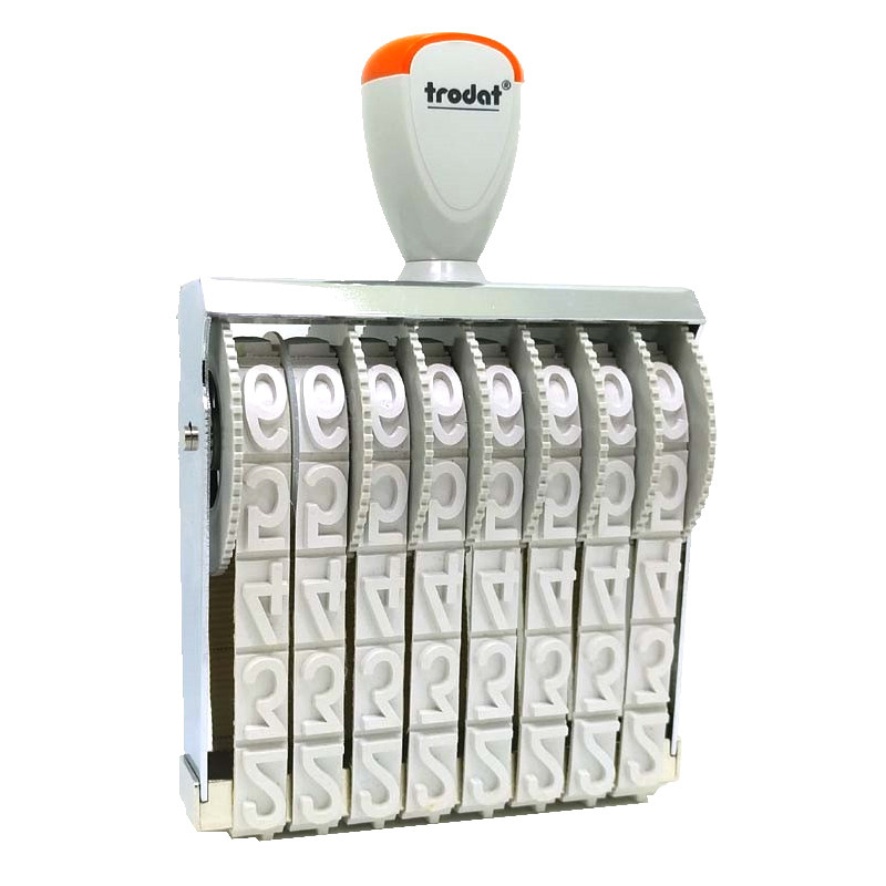 特大号8位数字印章可调生日期印章卓达15188号码印纸箱编码批号章