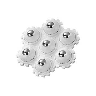 拼接万向轮小号超静音滚珠滚轮免打孔搬家神器茶几桌椅移动滑轮