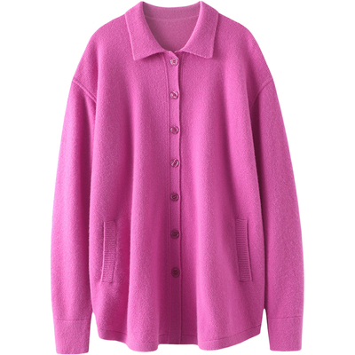 启超高端100%纯山羊绒衫