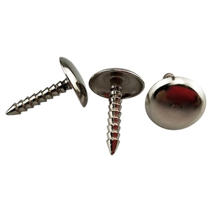 不锈钢泡钉古钉装饰钉螺丝鼓钉自功螺丝钉圆头螺丝钉大头钉子银色