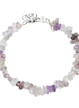 luckylotus天然紫发半宝石原石