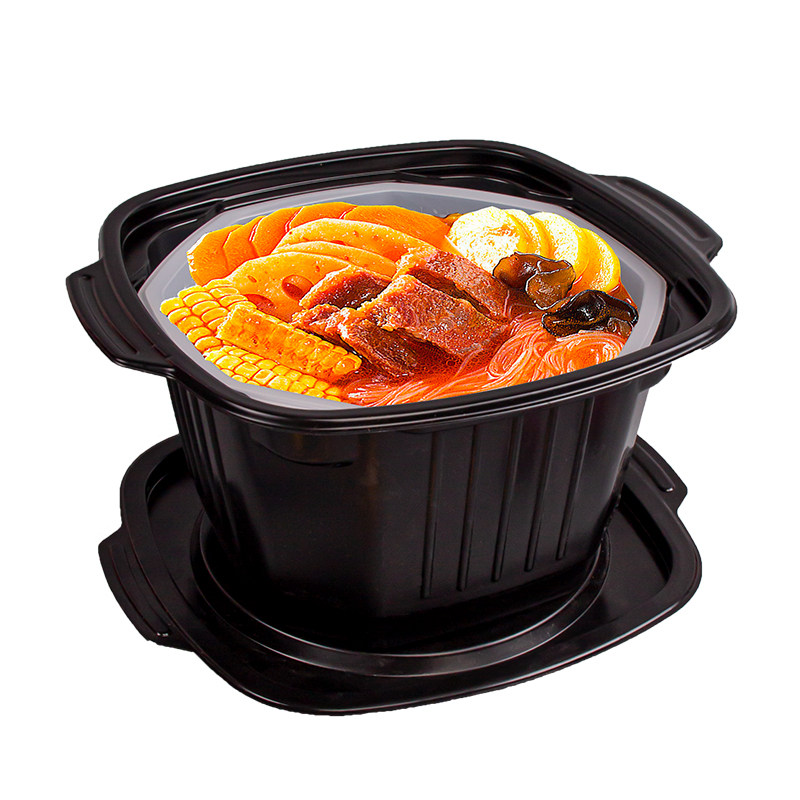 长方形塑料饭盒一次性餐盒