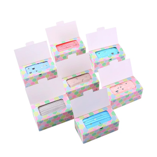 高颜值一次性口罩女印花成人可爱好看的卡通夏季透气潮款粉色情侣