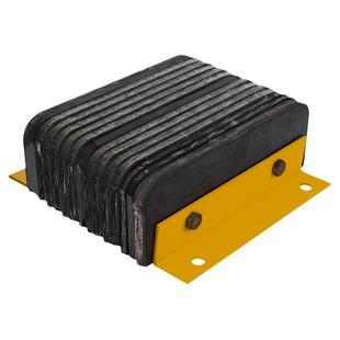 角铁新款防撞块定制码头仓库装卸平台墙面橡胶防撞条加厚缓冲胶垫