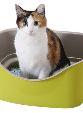 日本ivpets爱蓓诗猫厕所双层高壁
