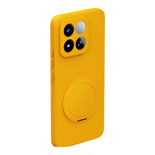 适用小米17Max手机壳Xiaomi17Max新款MI保护套带旋转支架液态硅胶2605EPN8EC镜头全包防摔十七软外壳简约男女