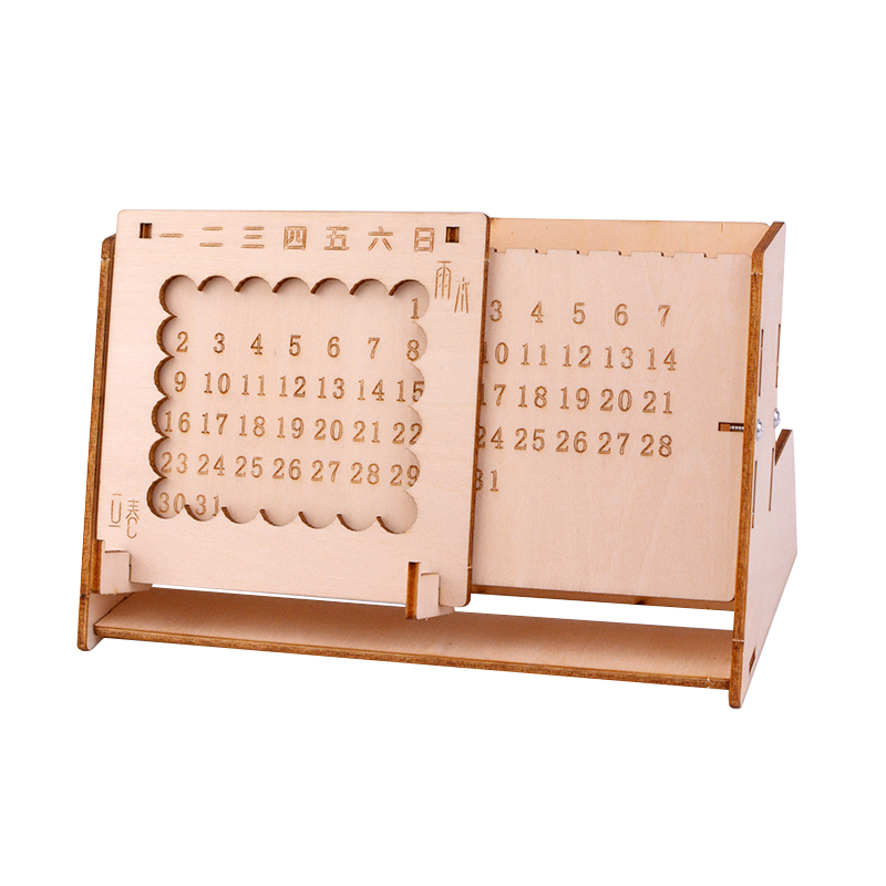 科学小实验DIY笔筒日历STEAM教玩具小学生科技手工小制作物理材料