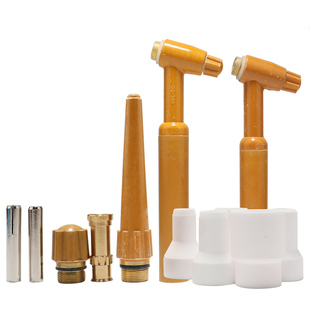 氩弧焊枪配件QQ/QS350A水冷气冷导流体陶瓷喷嘴瓷咀9/12/14/16*40