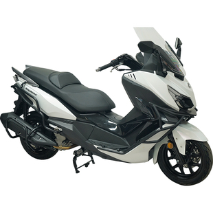 适用于三阳Cruisym巡弋250保险杠前后护杠防摔防撞排气杠改装配件